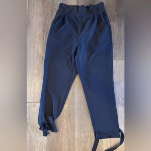 Grace Karin Ankle & Cropped Pants - Black and White